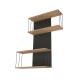 Wall Shelf Destan - Anthracite, Pine Anthracite
Oak Hanah Home Wall Shelf Destan - Anthracite, Pine Anthracite
Oak
