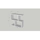 Side Table Life - White White Hanah Home Side Table Life - White White