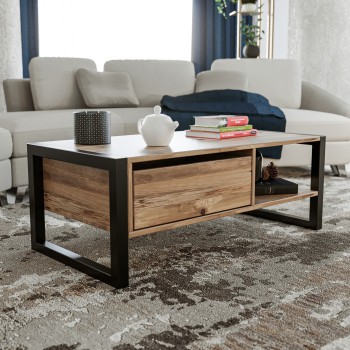 Coffee Table Haldizen Atlantic Pine
Black