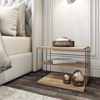 Side Table Lifon - Atlantic Pine Atlantic Pine
Black