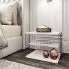 Hanah Home Side Table Lifon -White White
Black