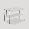 Hanah Home Side Table Lifon -White White
Black