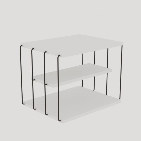 Side Table Lifon -White White
Black Hanah Home Side Table Lifon -White White
Black