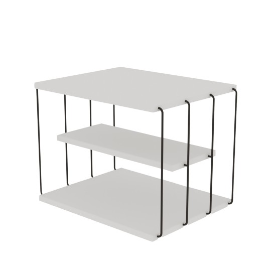Side Table Lifon -White White
Black Hanah Home Side Table Lifon -White White
Black