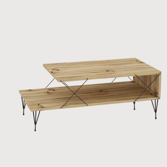 Coffee Table Loire - Oak Oak Hanah Home Coffee Table Loire - Oak Oak