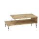 Coffee Table Loire - Oak Oak Hanah Home Coffee Table Loire - Oak Oak