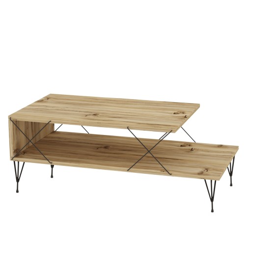 Coffee Table Loire - Oak Oak Hanah Home Coffee Table Loire - Oak Oak