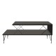 Hanah Home Coffee Table Loire - Anthracite Anthracite
