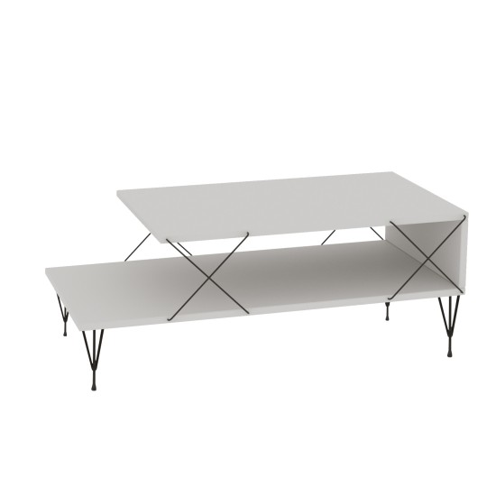 Coffee Table Loire - White White Coffee Table Loire - White White