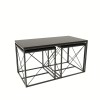 Hanah Home Coffee Table Set Defne - Anthracite Anthracite
Black