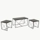 Coffee Table Set Defne - Anthracite Anthracite
Black Hanah Home Coffee Table Set Defne - Anthracite Anthracite
Black