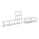 Living Room Furniture Set Basak - White White
Black