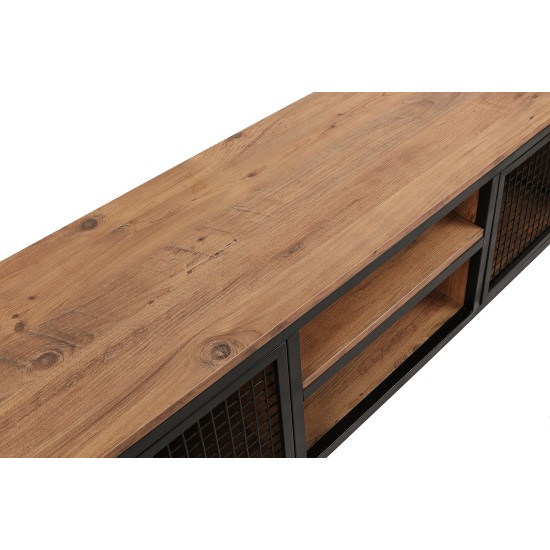 TV Stand Zeno Pine
Black Hanah Home TV Stand Zeno Pine
Black