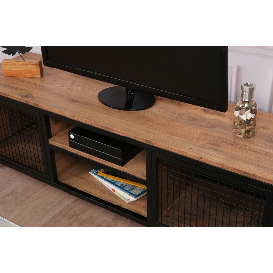 TV Stand Zeno Pine
Black Hanah Home TV Stand Zeno Pine
Black
