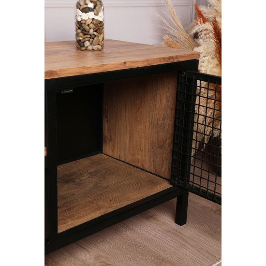 TV Stand Zeno Pine
Black Hanah Home TV Stand Zeno Pine
Black