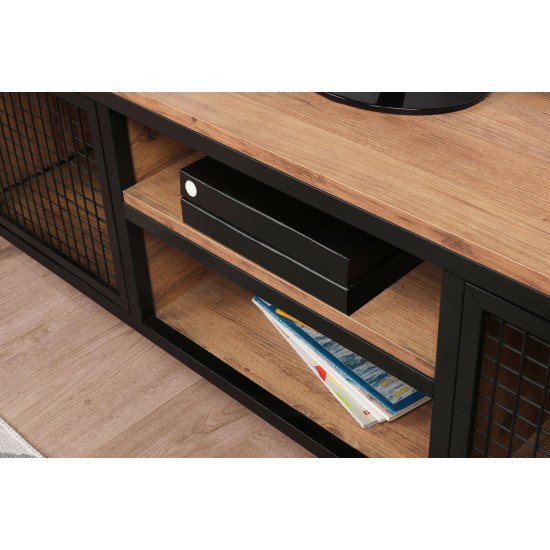TV Stand Zeno Pine
Black Hanah Home TV Stand Zeno Pine
Black