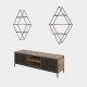 TV Unit Comets Prizma Atlantic Pine
Black