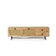 TV Stand Hapsiyas 180 Oak
Black Hanah Home TV Stand Hapsiyas 180 Oak
Black
