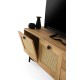 TV Stand Hapsiyas 140 Oak
Black Hanah Home TV Stand Hapsiyas 140 Oak
Black
