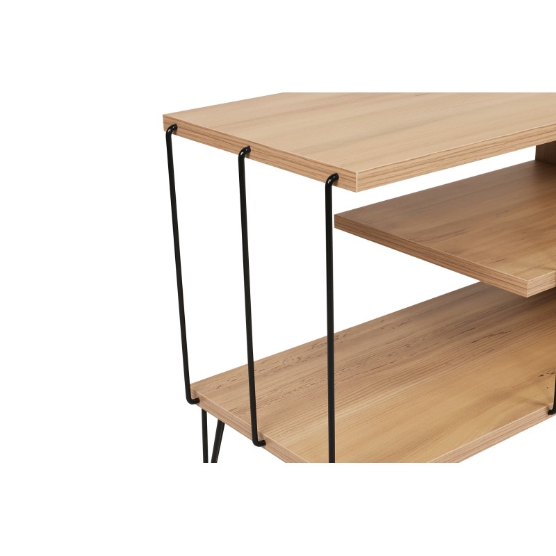 Έπιπλο Τηλεόρασης - Eze - Χρώμα Δρυς - 120x30x45εκ