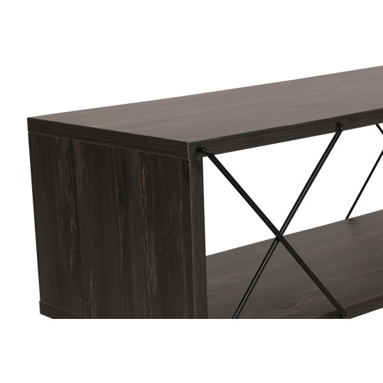 Έπιπλο Τηλεόρασης Street - Χρώμα Σκούρο Καφέ- 120x30x40εκ Έπιπλο Τηλεόρασης Street - Χρώμα Σκούρο Καφέ- 120x30x40εκ