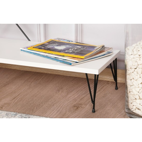Έπιπλο Τηλεόρασης Street - Χρώμα Λευκό- 120x30x40εκ Έπιπλο Τηλεόρασης Street - Χρώμα Λευκό- 120x30x40εκ