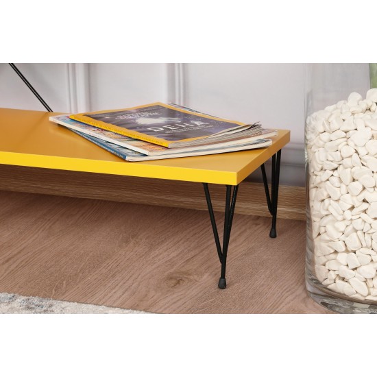 Έπιπλο Τηλεόρασης Street - Χρώμα Κίτρινο- 120x30x40εκ Έπιπλο Τηλεόρασης Street - Χρώμα Κίτρινο- 120x30x40εκ