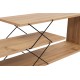 Έπιπλο Τηλεόρασης - Zigzag - Χρώμα Φυσικό Δρυς - 120x30x40εκ Έπιπλο Τηλεόρασης - Zigzag - Χρώμα Φυσικό Δρυς - 120x30x40εκ