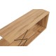 Έπιπλο Τηλεόρασης - Zigzag - Χρώμα Φυσικό Δρυς - 120x30x40εκ Έπιπλο Τηλεόρασης - Zigzag - Χρώμα Φυσικό Δρυς - 120x30x40εκ