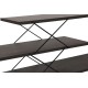 Έπιπλο Τηλεόρασης - Zigzag - Χρώμα Σκούρο Καφέ - 120x30x40εκ Έπιπλο Τηλεόρασης - Zigzag - Χρώμα Σκούρο Καφέ - 120x30x40εκ