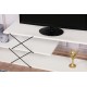 Έπιπλο Τηλεόρασης - Zigzag - Χρώμα Λευκό - 120x30x40εκ Έπιπλο Τηλεόρασης - Zigzag - Χρώμα Λευκό - 120x30x40εκ