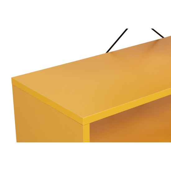 Έπιπλο Τηλεόρασης - Zigzag - Χρώμα Κίτρινο - 120x30x40εκ Έπιπλο Τηλεόρασης - Zigzag - Χρώμα Κίτρινο - 120x30x40εκ
