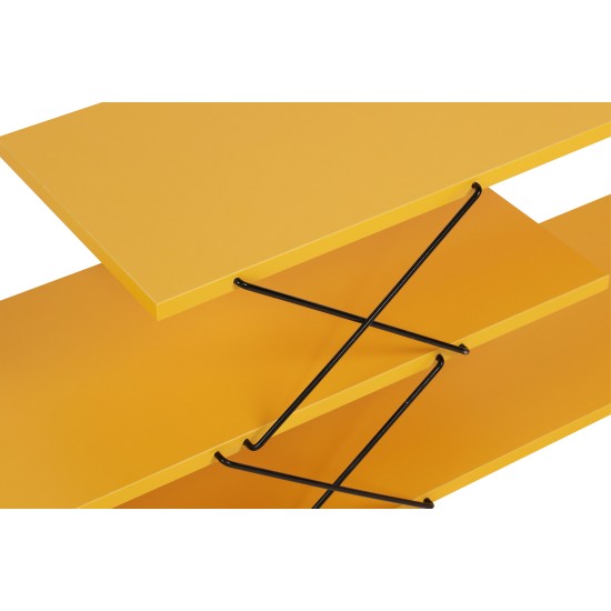Έπιπλο Τηλεόρασης - Zigzag - Χρώμα Κίτρινο - 120x30x40εκ Έπιπλο Τηλεόρασης - Zigzag - Χρώμα Κίτρινο - 120x30x40εκ