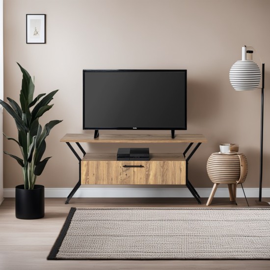 TV Stand Tarz - Walnut Walnut
Black Hanah Home TV Stand Tarz - Walnut Walnut
Black