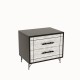 Hanah Home Nightstand Night - Light Grey Grey
Black