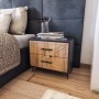 Nightstand Felicita Anthracite
Oak