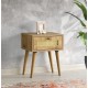Nightstand Euromos Oak Hanah Home Nightstand Euromos Oak