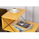 Κομοδίνο Cross - Χρώμα Κίτρινο - 50x40x55εκ Hanah Home Nightstand Cross - Yellow Yellow