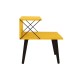 Κομοδίνο Cross - Χρώμα Κίτρινο - 50x40x55εκ Hanah Home Nightstand Cross - Yellow Yellow