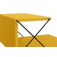 Κομοδίνο Cross - Χρώμα Κίτρινο - 50x40x55εκ Hanah Home Nightstand Cross - Yellow Yellow