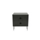 Nightstand Luna - Anthracite Anthracite Hanah Home Nightstand Luna - Anthracite Anthracite