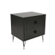 Nightstand Luna - Anthracite Anthracite Hanah Home Nightstand Luna - Anthracite Anthracite