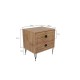Nightstand Luna - Pine Pine Hanah Home Nightstand Luna - Pine Pine
