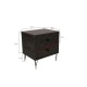 Nightstand Luna - Dark Brown Dark Brown Hanah Home Nightstand Luna - Dark Brown Dark Brown