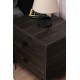 Nightstand Luna - Dark Brown Dark Brown Hanah Home Nightstand Luna - Dark Brown Dark Brown