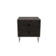 Nightstand Luna - Dark Brown Dark Brown Hanah Home Nightstand Luna - Dark Brown Dark Brown
