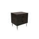 Nightstand Luna - Dark Brown Dark Brown Hanah Home Nightstand Luna - Dark Brown Dark Brown