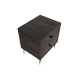 Nightstand Luna - Dark Brown Dark Brown Hanah Home Nightstand Luna - Dark Brown Dark Brown