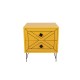 Nightstand Luna - Yellow Yellow Hanah Home Nightstand Luna - Yellow Yellow