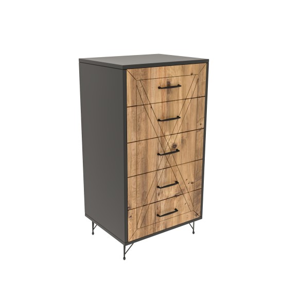 Hanah Home Dresser Planet Anthracite
Oak